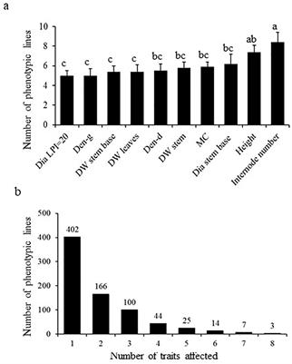 Discovery of genes that positively affect biomass and stress associated traits in poplar